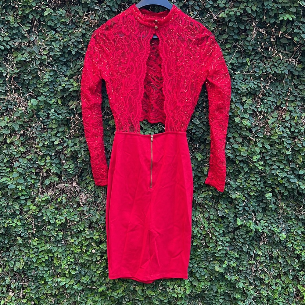 FashioNNova Dress Red size M